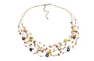 T45-01 : Silk & Stones Necklace