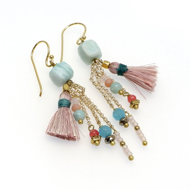 LFE01 : Gemstone Earrings