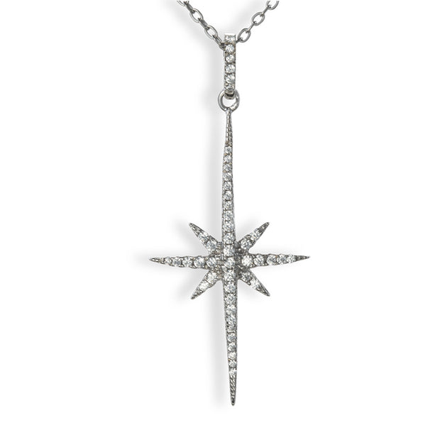 Shining star necklace.