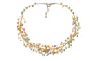T46-01 : Silk & Stones Necklace