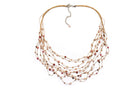 T48-01 : Silk & Stones Necklace