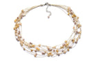 T54-01 : Silk & Stones Necklace
