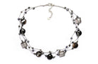 T55-01 : Silk & Stones Necklace